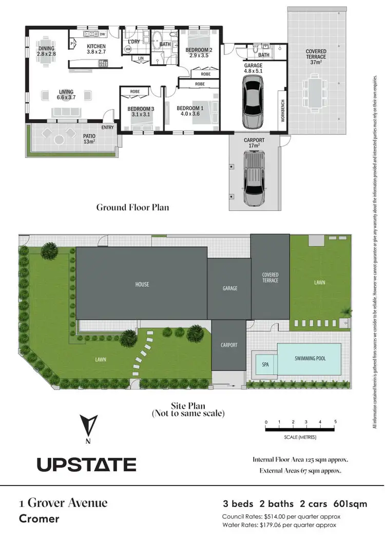 Floorplan of Homely house listing, 1 Grover Avenue, Cromer NSW 2099