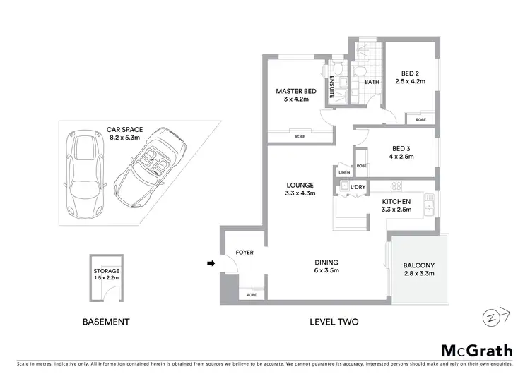 Floorplan of Homely apartment listing, 9/24 Parramatta Street, Cronulla NSW 2230