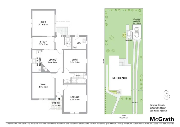 Floorplan of Homely house listing, 28 Mars Street, Revesby NSW 2212