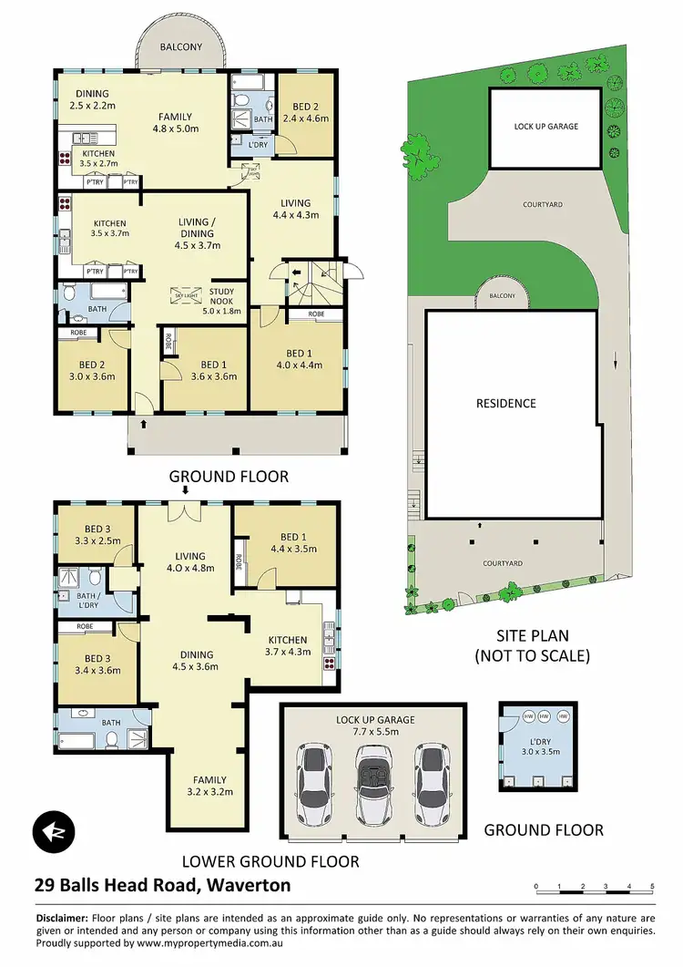 Floorplan of Homely house listing, 29 Balls Head Road, Waverton NSW 2060