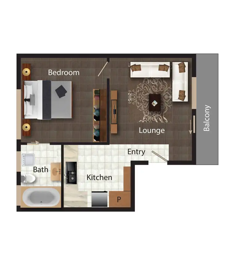 Floorplan of Homely unit listing, 6/1 Mowatt Street, Queanbeyan NSW 2620