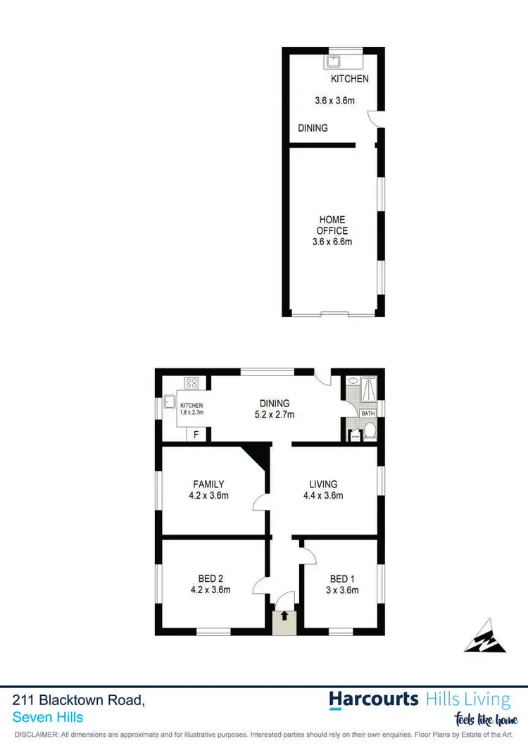 Floorplan of Homely house listing, 211 Blacktown Road, Seven Hills NSW 2147