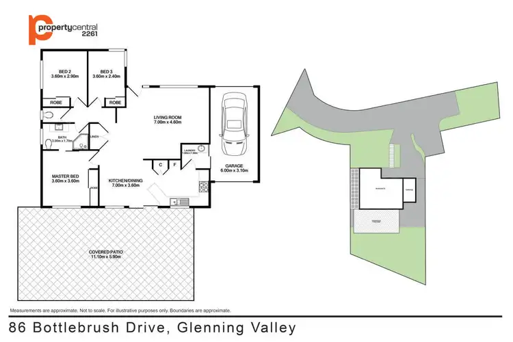 Floorplan of Homely house listing, 86 Bottlebrush Drive, Glenning Valley NSW 2261