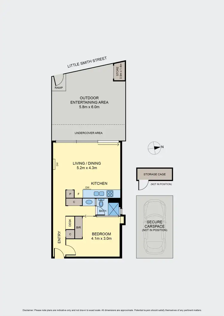 Floorplan of Homely apartment listing, 10/102 Rankins Road, Kensington VIC 3031