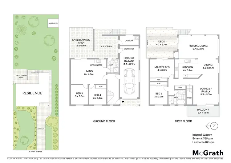 Floorplan of Homely house listing, 100 Carroll Avenue, Mollymook NSW 2539