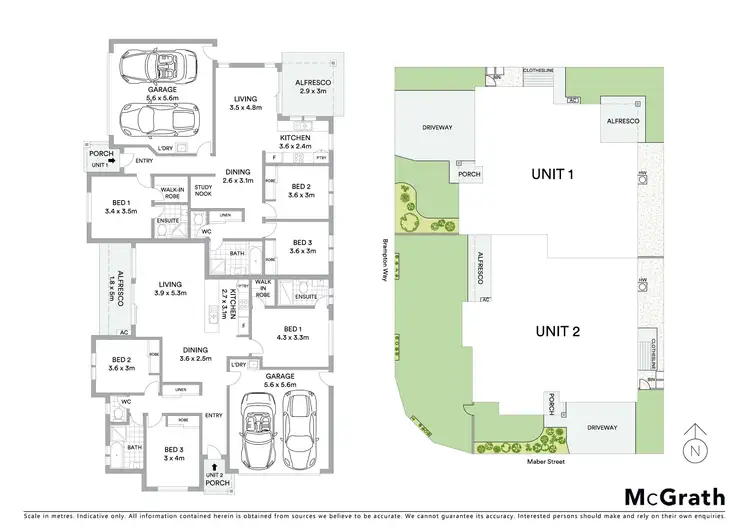 Floorplan of Homely house listing, 1&2/1 Maber Street, Meridan Plains QLD 4551