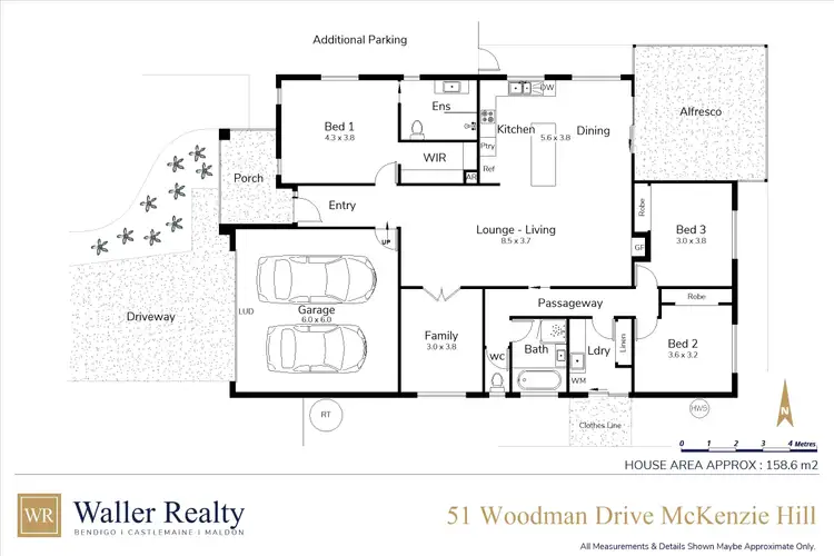Floorplan of Homely house listing, 51 Woodman Drive, Mckenzie Hill VIC 3451