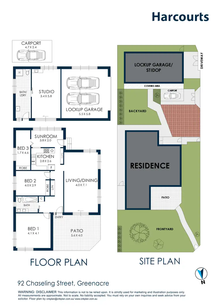 Floorplan of Homely house listing, 92 Chaseling Street, Greenacre NSW 2190
