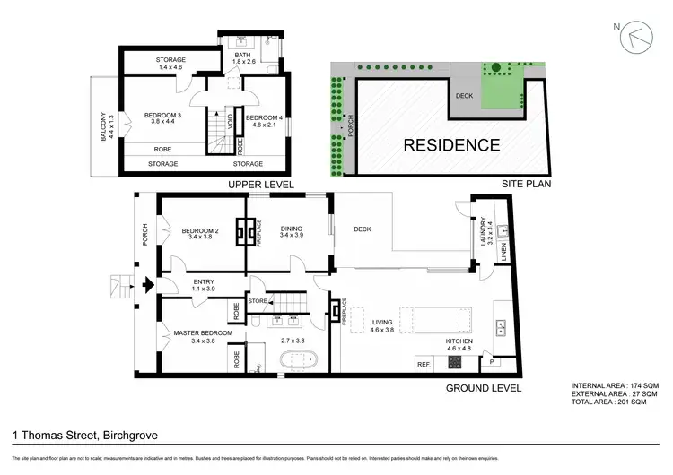 Floorplan of Homely house listing, 1 Thomas Street, Birchgrove NSW 2041