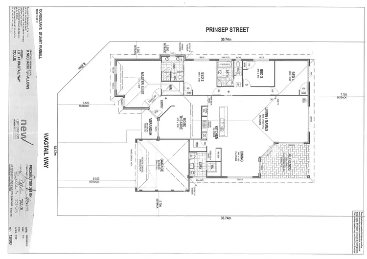 Floorplan of Homely house listing, 13 Wagtail Way, Collie WA 6225