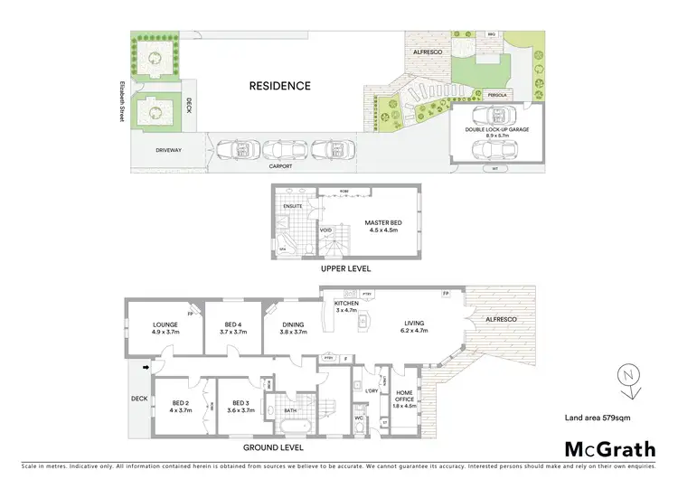 Floorplan of Homely house listing, 47 Elizabeth Street, Geelong West VIC 3218
