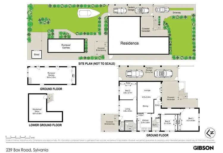 Floorplan of Homely house listing, 239 Box Road, Sylvania NSW 2224