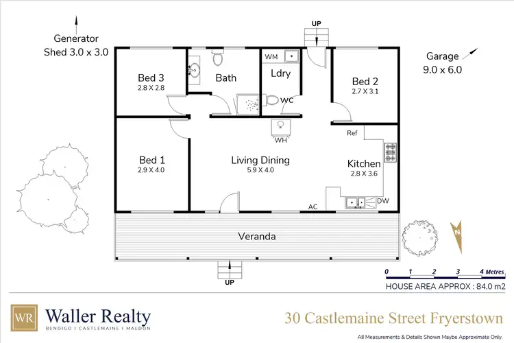Floorplan of Homely house listing, 30 Castlemaine Street, Fryerstown VIC 3451