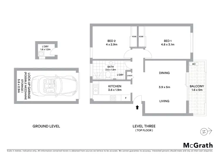 Floorplan of Homely unit listing, 29/7-9 Cross Street, Kogarah NSW 2217