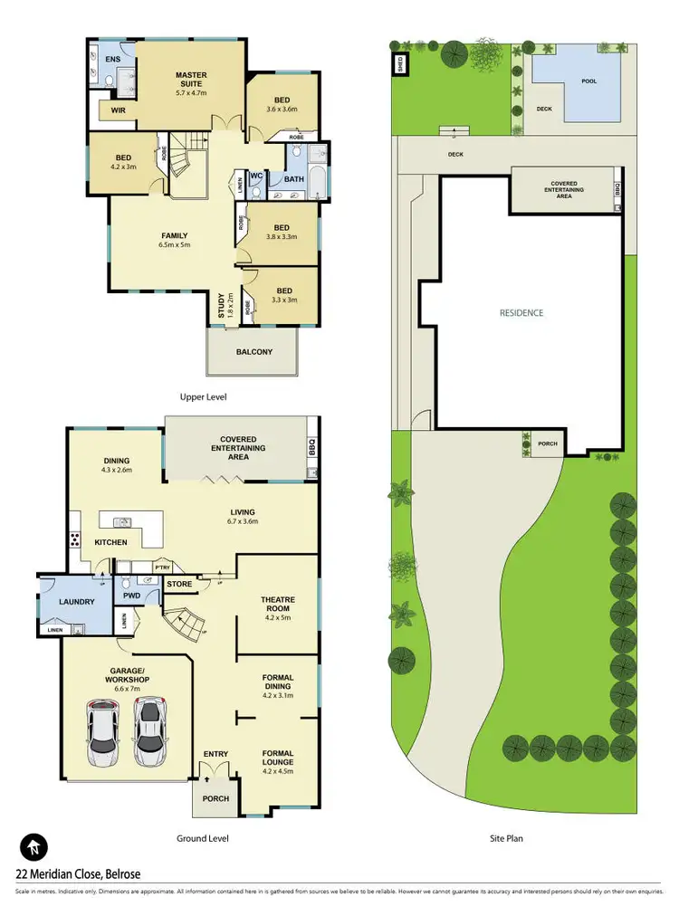 Floorplan of Homely house listing, 22 Meridian Close, Belrose NSW 2085