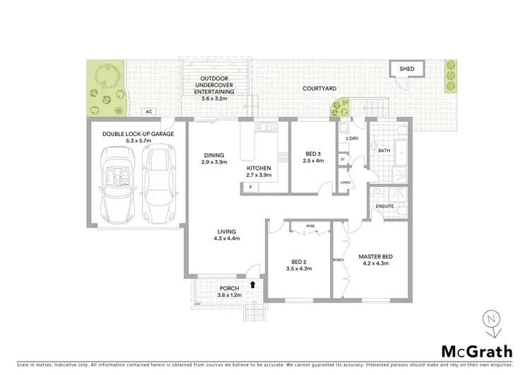 Floorplan of Homely villa listing, 4/78 Belmore Road, Peakhurst NSW 2210