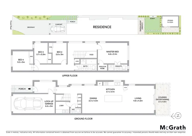 Floorplan of Homely semi-detached listing, 222 Forest Road, Gymea NSW 2227