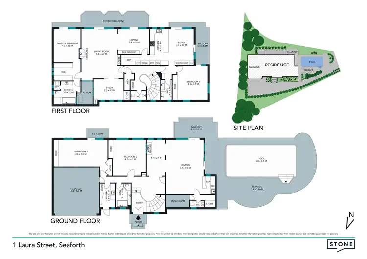 Floorplan of Homely house listing, 1 Laura Street, Seaforth NSW 2092
