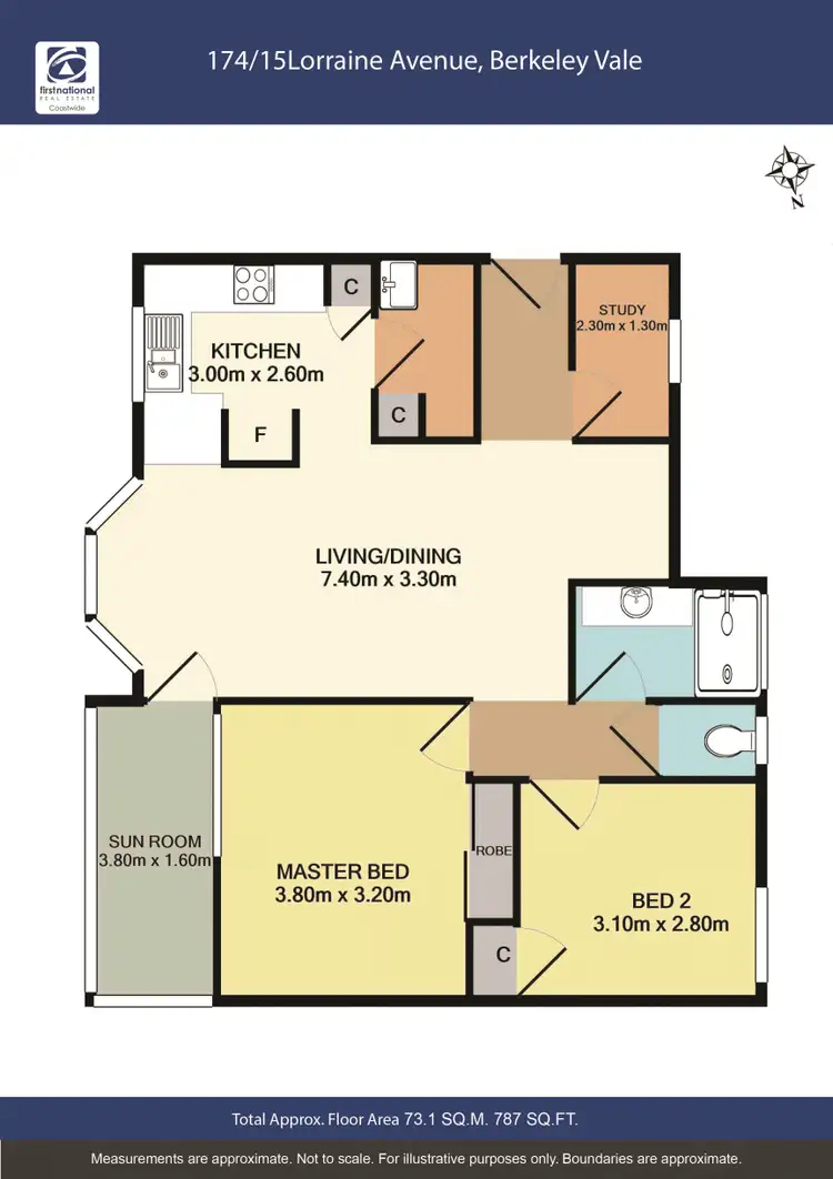 Floorplan of Homely unit listing, 174/15 Lorraine Avenue, Berkeley Vale NSW 2261
