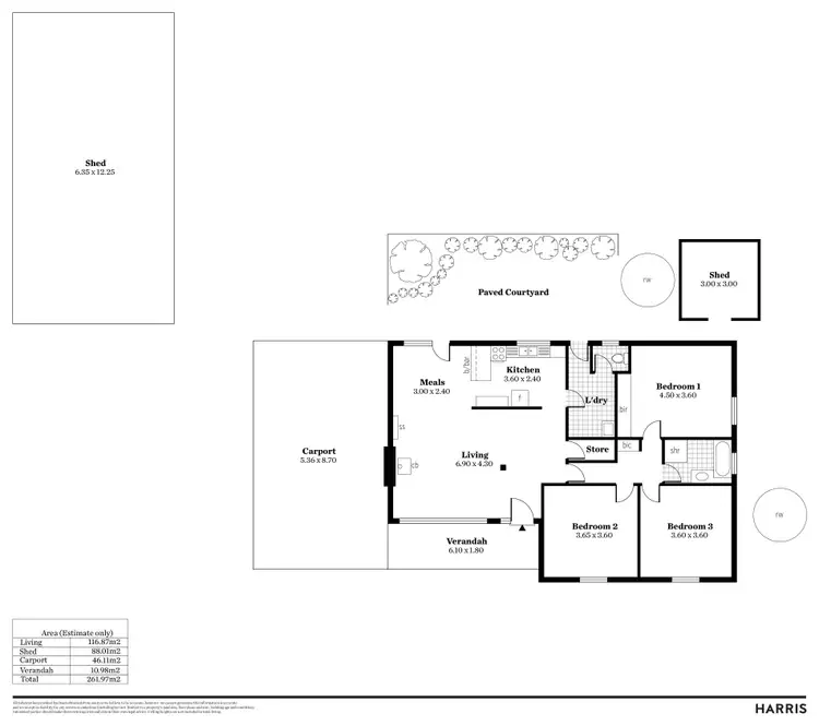 Floorplan of Homely house listing, Address available on request