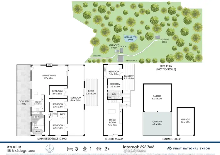 Floorplan of Homely house listing, 118 Mcauleys Lane, Myocum NSW 2481