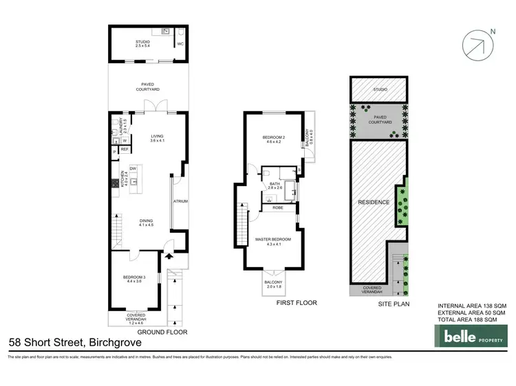 Floorplan of Homely house listing, 58 Short Street, Birchgrove NSW 2041