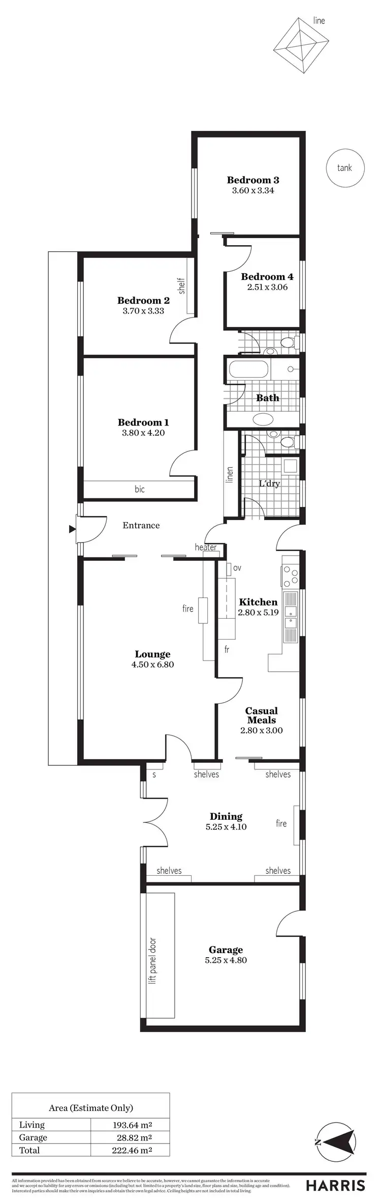 Floorplan of Homely house listing, 12 Bracken Road, Stirling SA 5152