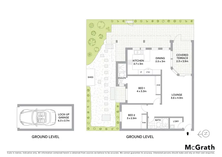 Floorplan of Homely apartment listing, 17/1 Talus Street, Naremburn NSW 2065