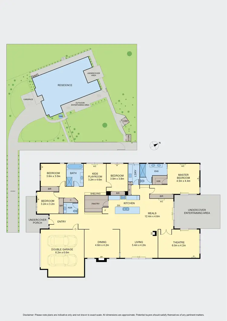 Floorplan of Homely house listing, 4 Kennington Rise, Gisborne VIC 3437