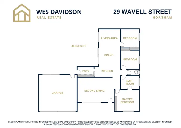 Floorplan of Homely townhouse listing, 29 Wavell Street, Horsham VIC 3400