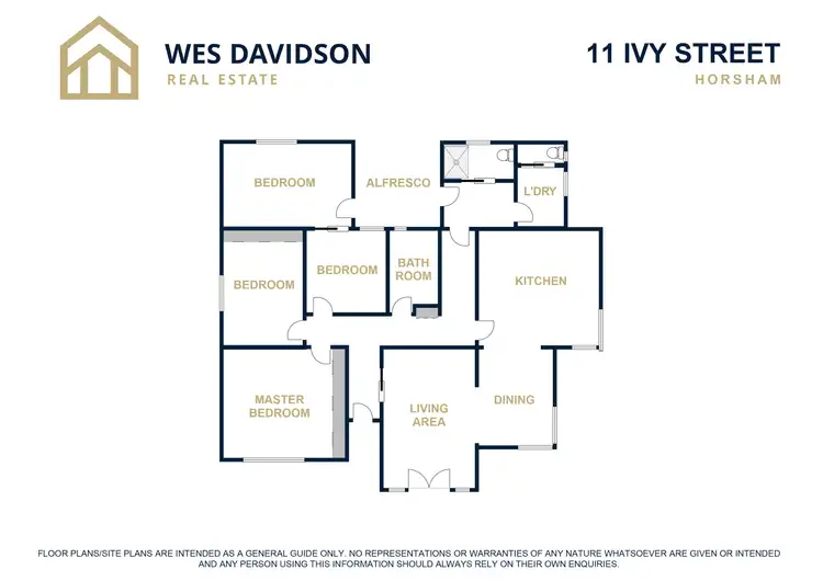 Floorplan of Homely house listing, 11 Ivy Street, Horsham VIC 3400