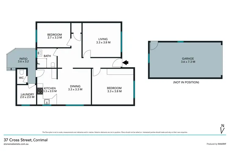 Floorplan of Homely house listing, 37 Cross Street, Corrimal NSW 2518