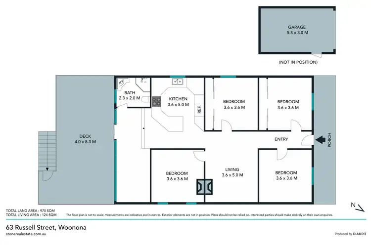 Floorplan of Homely house listing, 63 Russell Street, Woonona NSW 2517