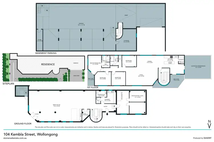 Floorplan of Homely house listing, 104 Kembla Street, Wollongong NSW 2500