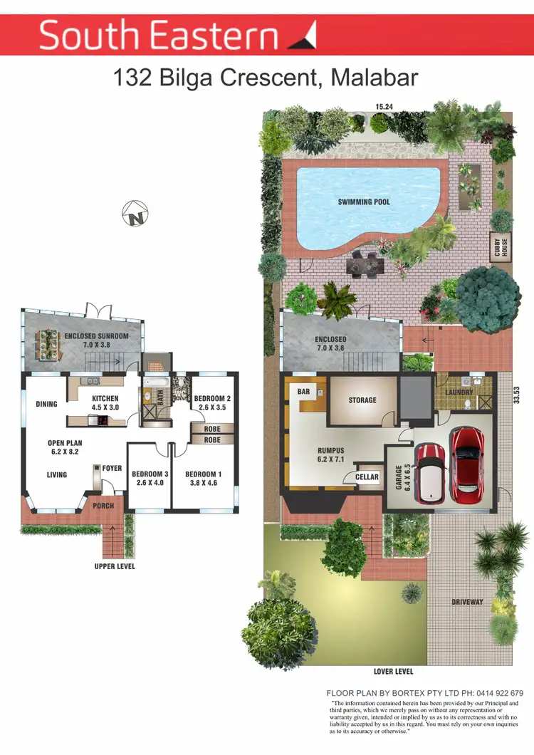 Floorplan of Homely house listing, 132 Bilga Crescent, Malabar NSW 2036