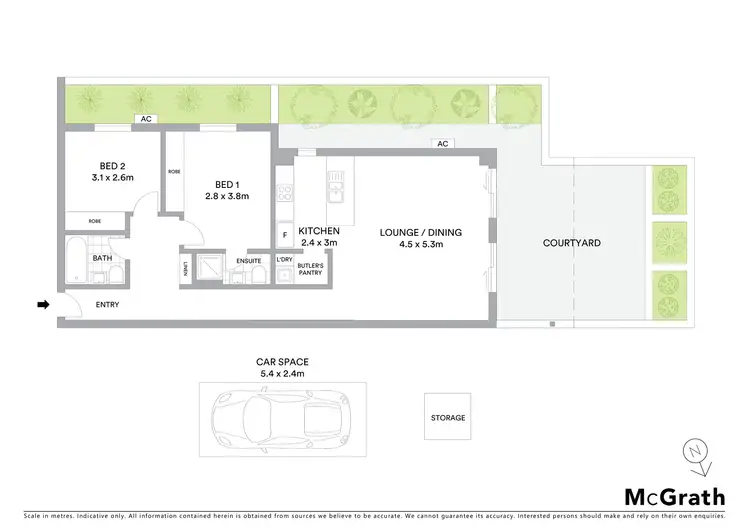 Floorplan of Homely apartment listing, 1/1 Boronia Street, Kensington NSW 2033