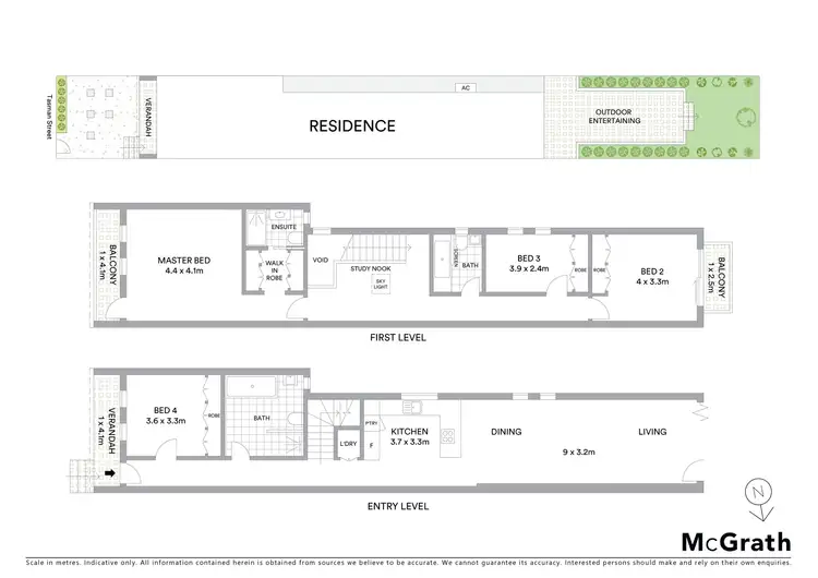 Floorplan of Homely house listing, 21 Tasman Street, Bondi NSW 2026