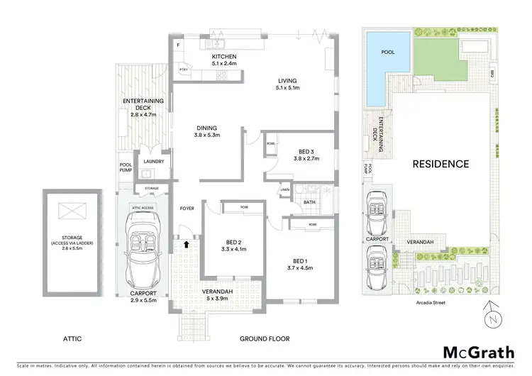Floorplan of Homely house listing, 4 Arcadia Street, Coogee NSW 2034