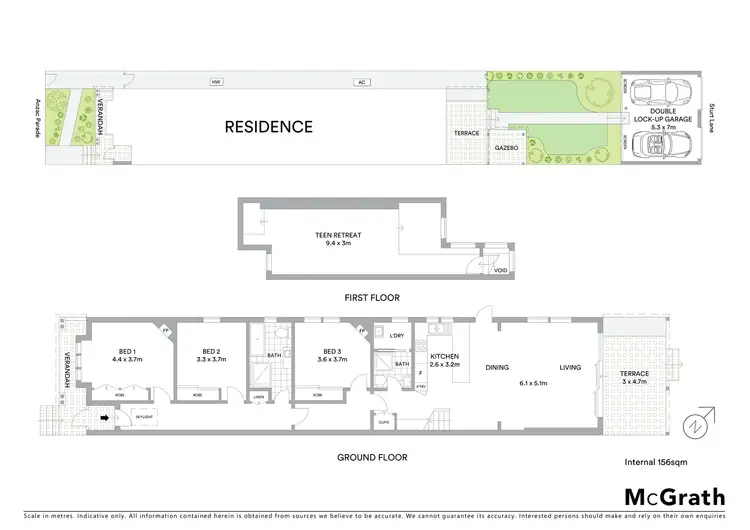 Floorplan of Homely house listing, 612 Anzac Parade, Kingsford NSW 2032