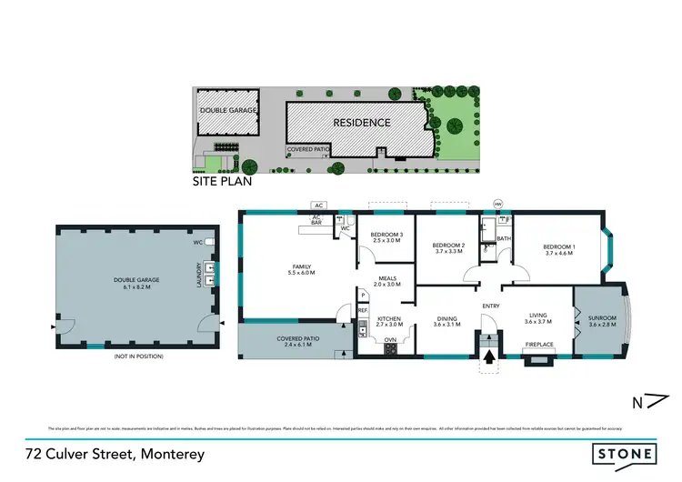 Floorplan of Homely house listing, 72 Culver Street, Monterey NSW 2217