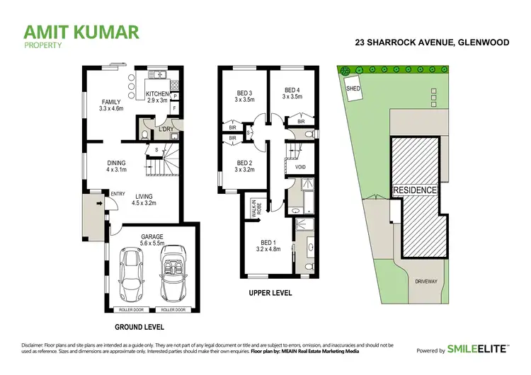 Floorplan of Homely house listing, 23 Sharrock Avenue, Glenwood NSW 2768