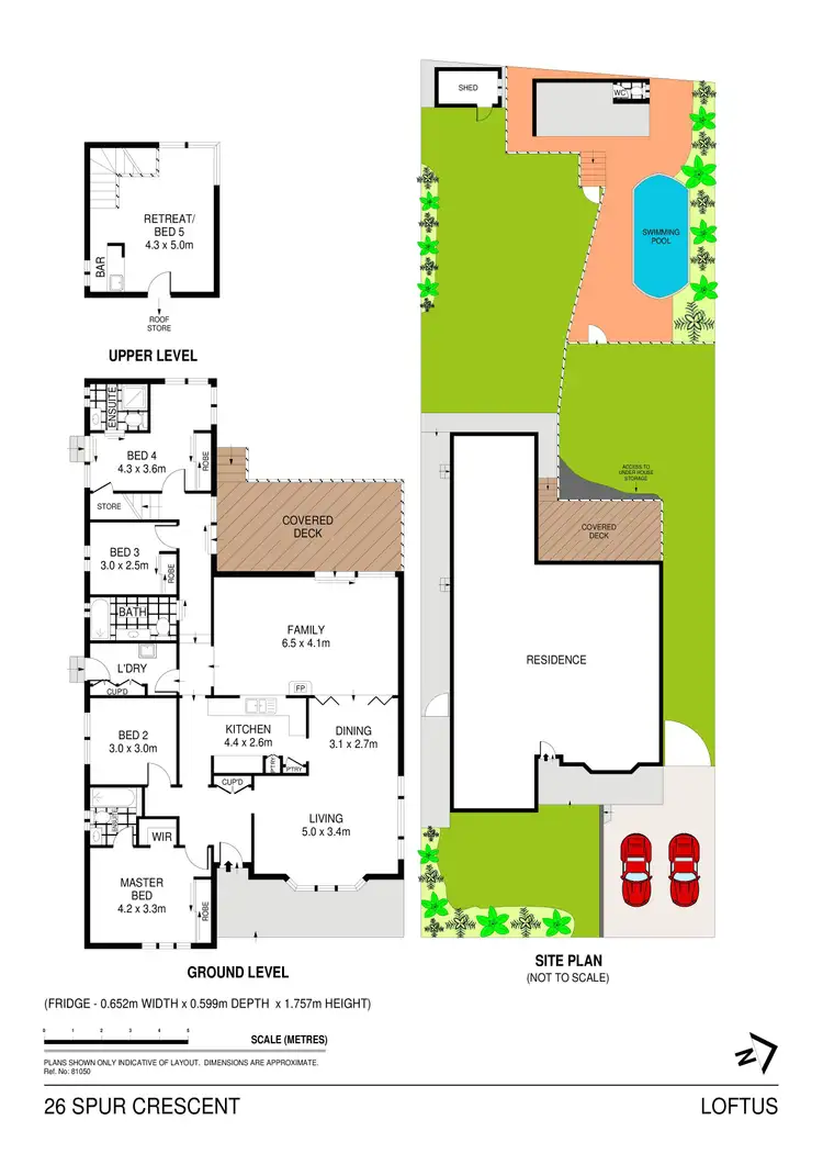 Floorplan of Homely house listing, 26 Spur Crescent, Loftus NSW 2232