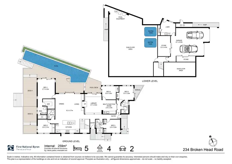 Floorplan of Homely house listing, 234 Broken Head Road, Suffolk Park NSW 2481