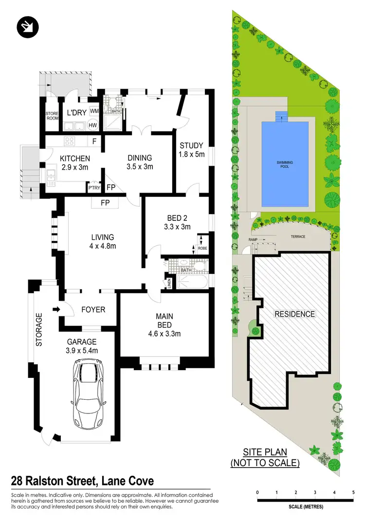 Floorplan of Homely house listing, 28 Ralston Street, Lane Cove NSW 2066