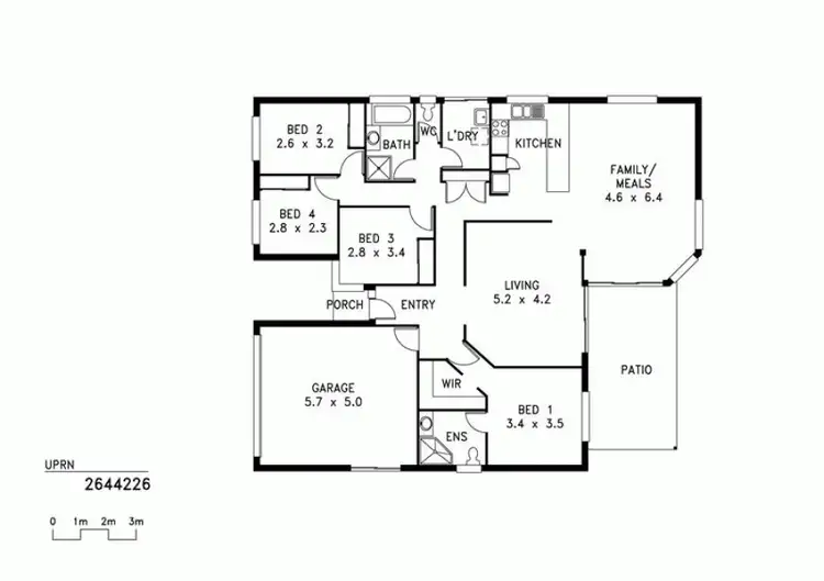 Floorplan of Homely house listing, Address available on request