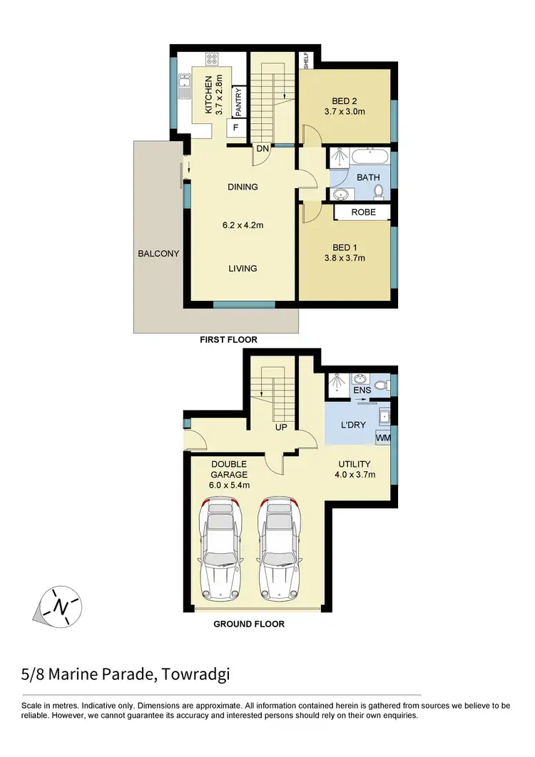 Floorplan of Homely apartment listing, 5/8 Marine Parade, Towradgi NSW 2518