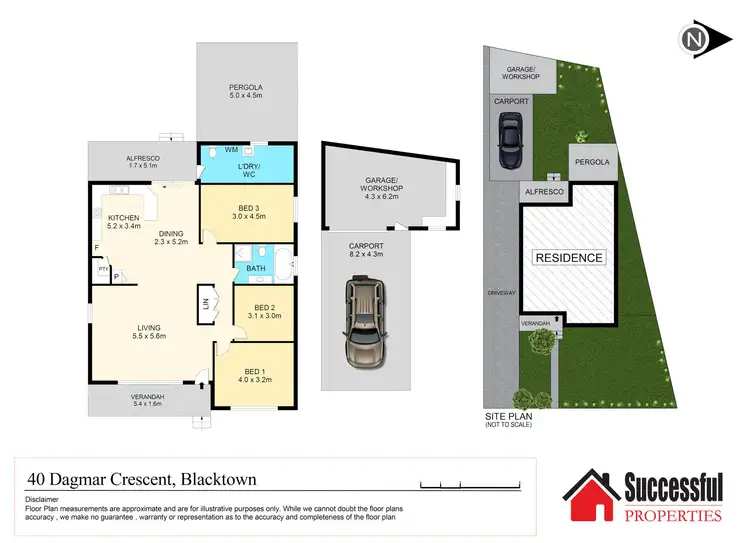 Floorplan of Homely house listing, 40 Dagmar Crescent, Blacktown NSW 2148