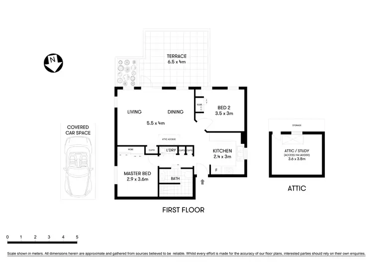 Floorplan of Homely apartment listing, 4/193 Falcon Street, Neutral Bay NSW 2089