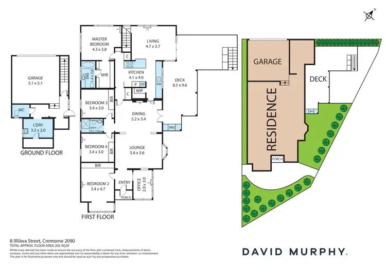Floorplan of Homely house listing, 8 Illiliwa Street, Cremorne NSW 2090