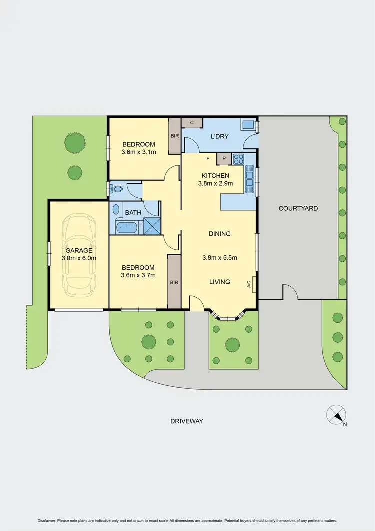 Floorplan of Homely unit listing, 10/145-149 Copernicus Way, Keilor Downs VIC 3038